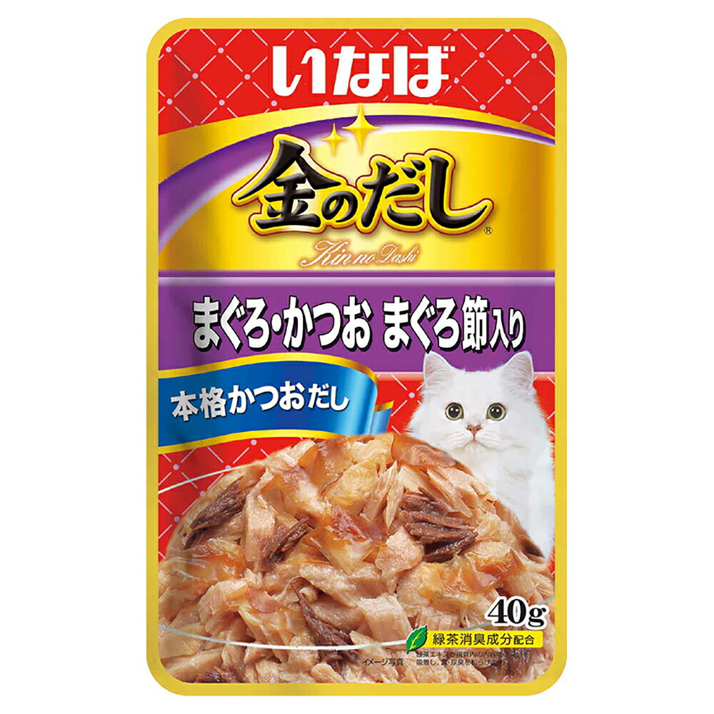 いなば　金のだし　まぐろ・かつお　まぐろ節入り　４０ｇ×９６　関東当日便