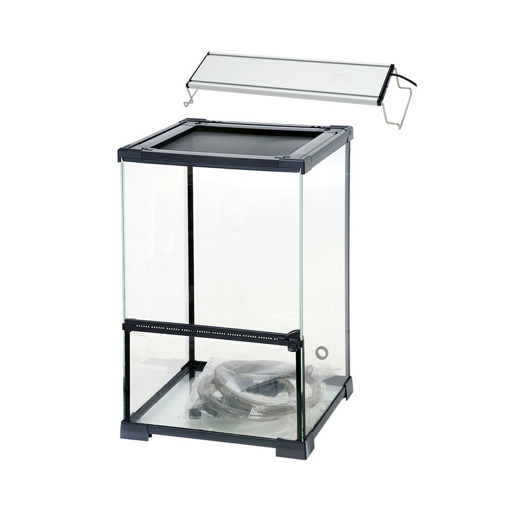 楽天市場】爬虫類ケージ GEX エキゾテラ スクリーンテラリウム