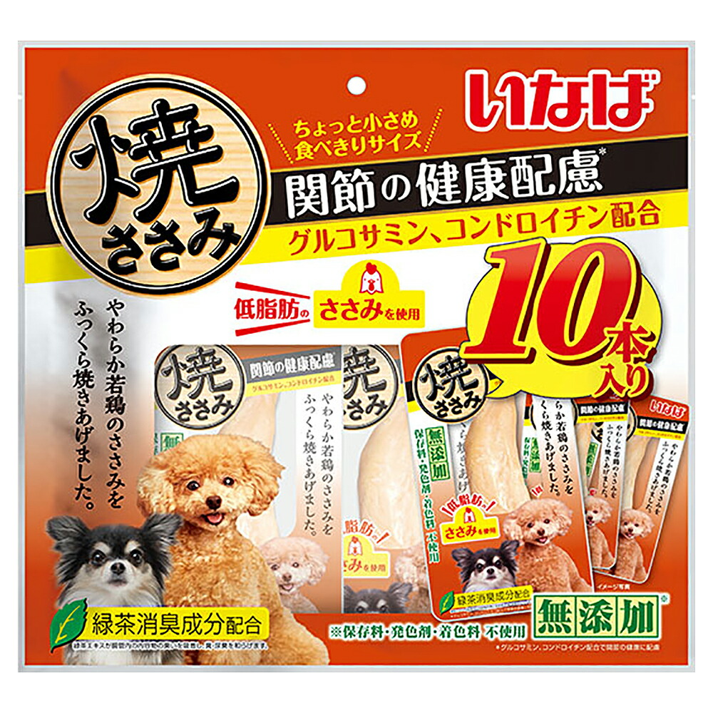いなば　焼ささみ　関節の健康配慮　１０本入り&times;１２　関東当日便｜charm 3980 店 7,544円
