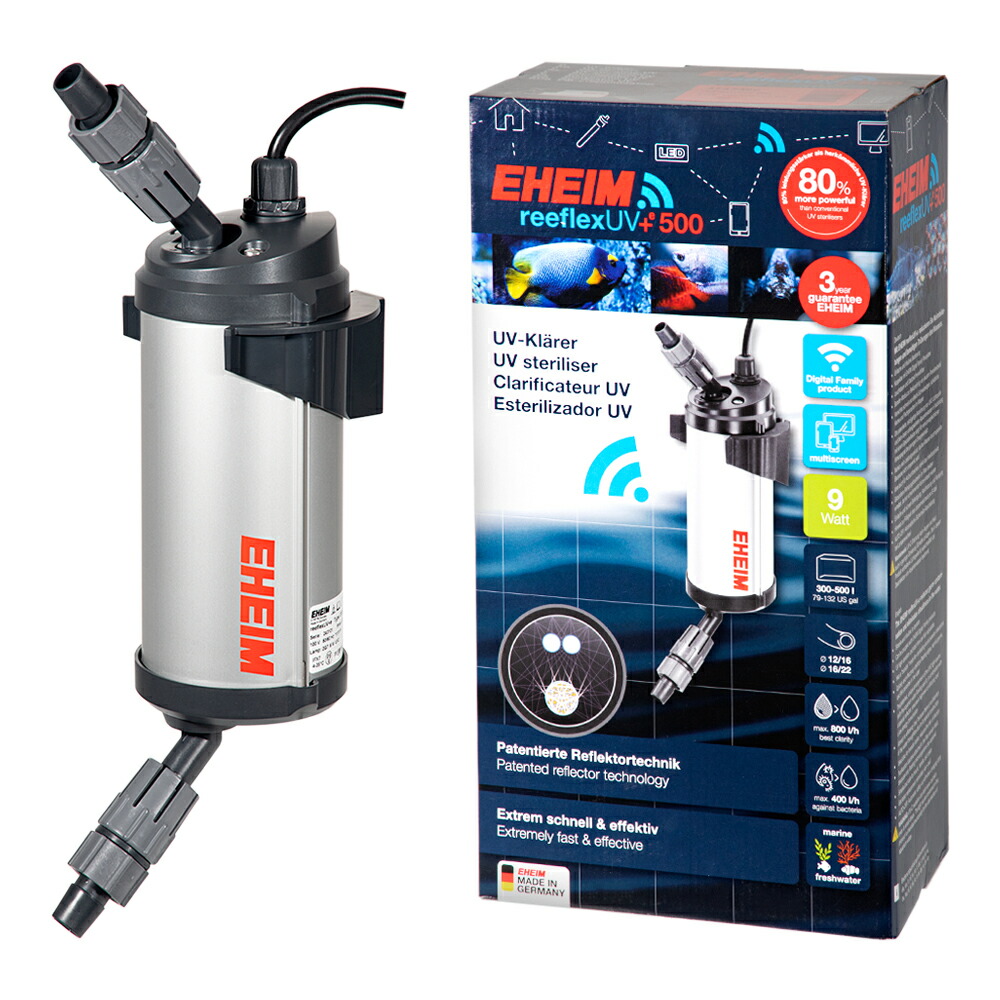 楽天市場】エーハイム リーフレックス UV350 350L以下水槽適合・UV殺菌