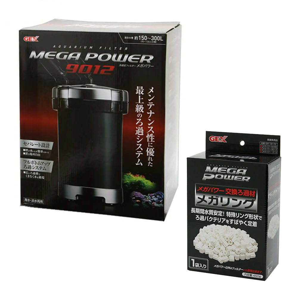 楽天市場】【2点セット】GEX メガパワー 9012 水槽用 外部