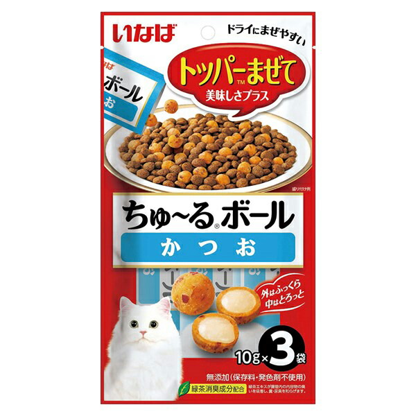 いなば　ちゅ～るボールかつお　１０ｇ×３袋×４８　関東当日便