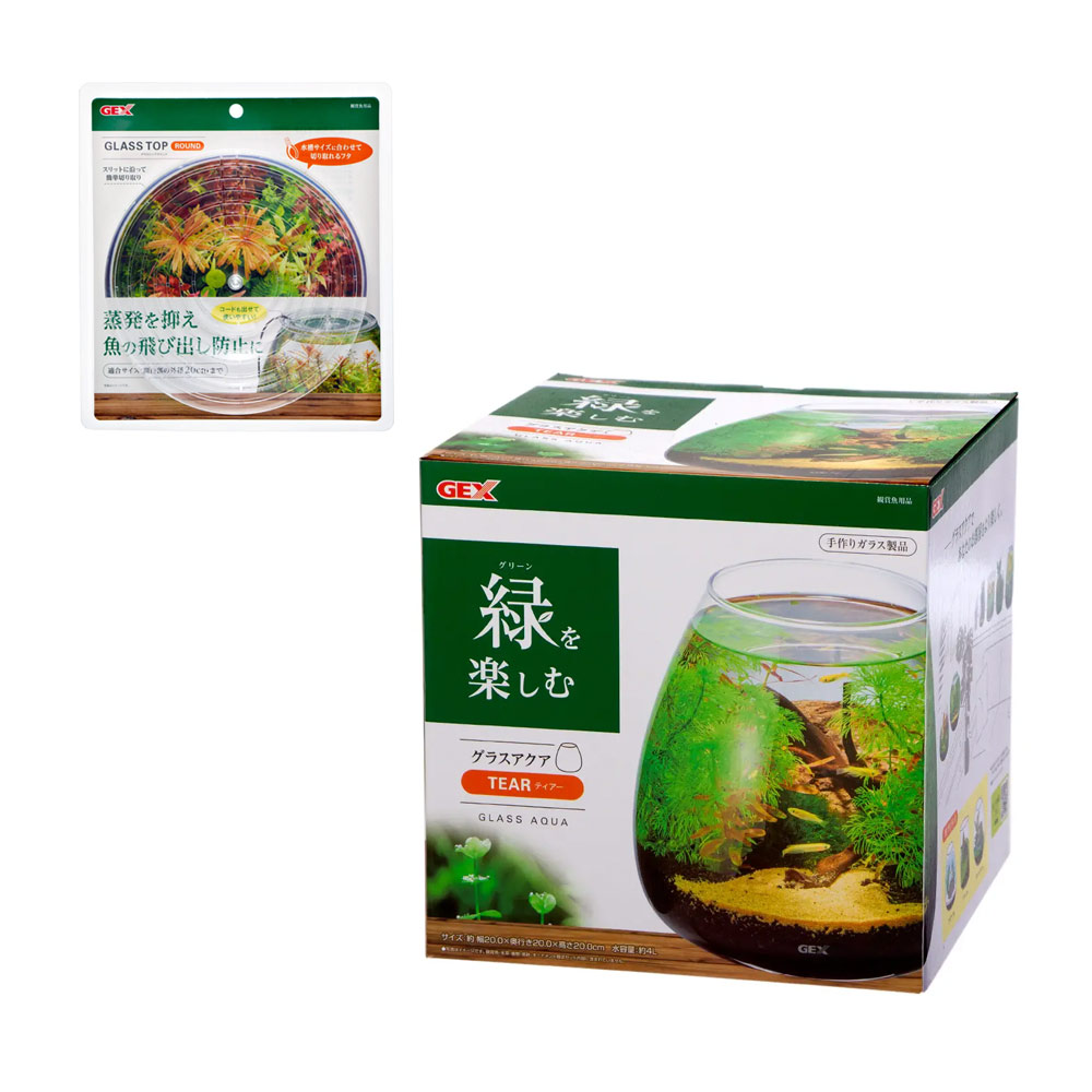 楽天市場】GEX 水槽セット グラスアクア PERCO B−Dark