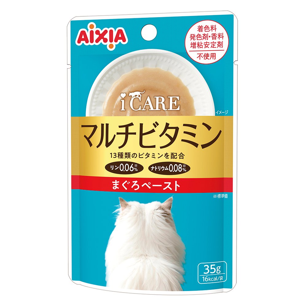 アイケア　ｉＣＡＲＥ　マルチビタミン　まぐろペースト　３５ｇ&times;９６　関東当日便｜charm 3980 店