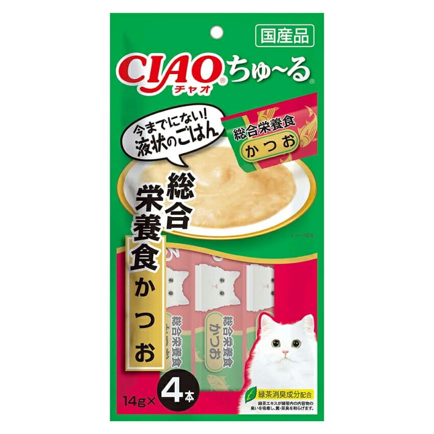いなば CIAO ちゅーる まぐろ・かつおバラエティ　総合栄養食800本  猫 CIAO ちゅ～る 総合栄養食 まぐろ・かつおバラエティ 40本入り