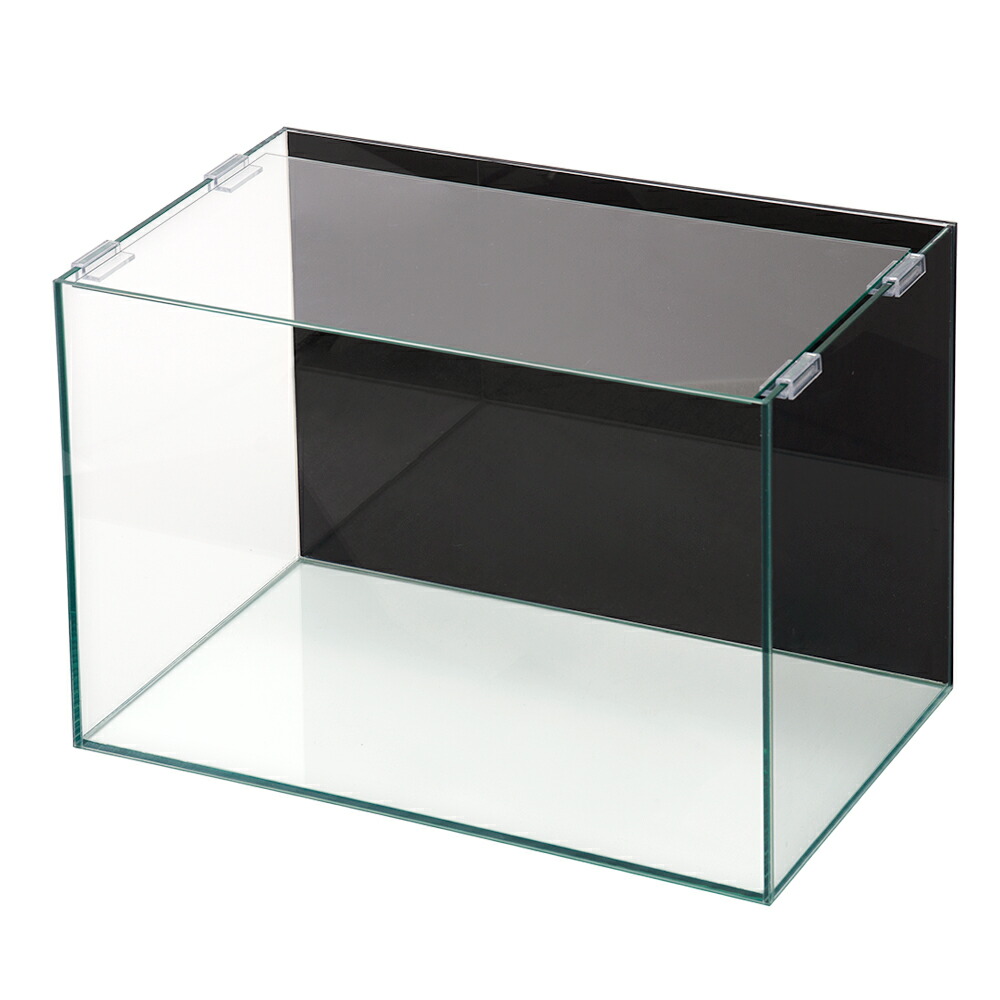 バックスクリーン貼付済　ジェットブラック　オールガラス４５ｃｍ水槽　アクロ４５（４５×２７×３０ｃｍ）（単体）　お一人様１点限り　関東当日便