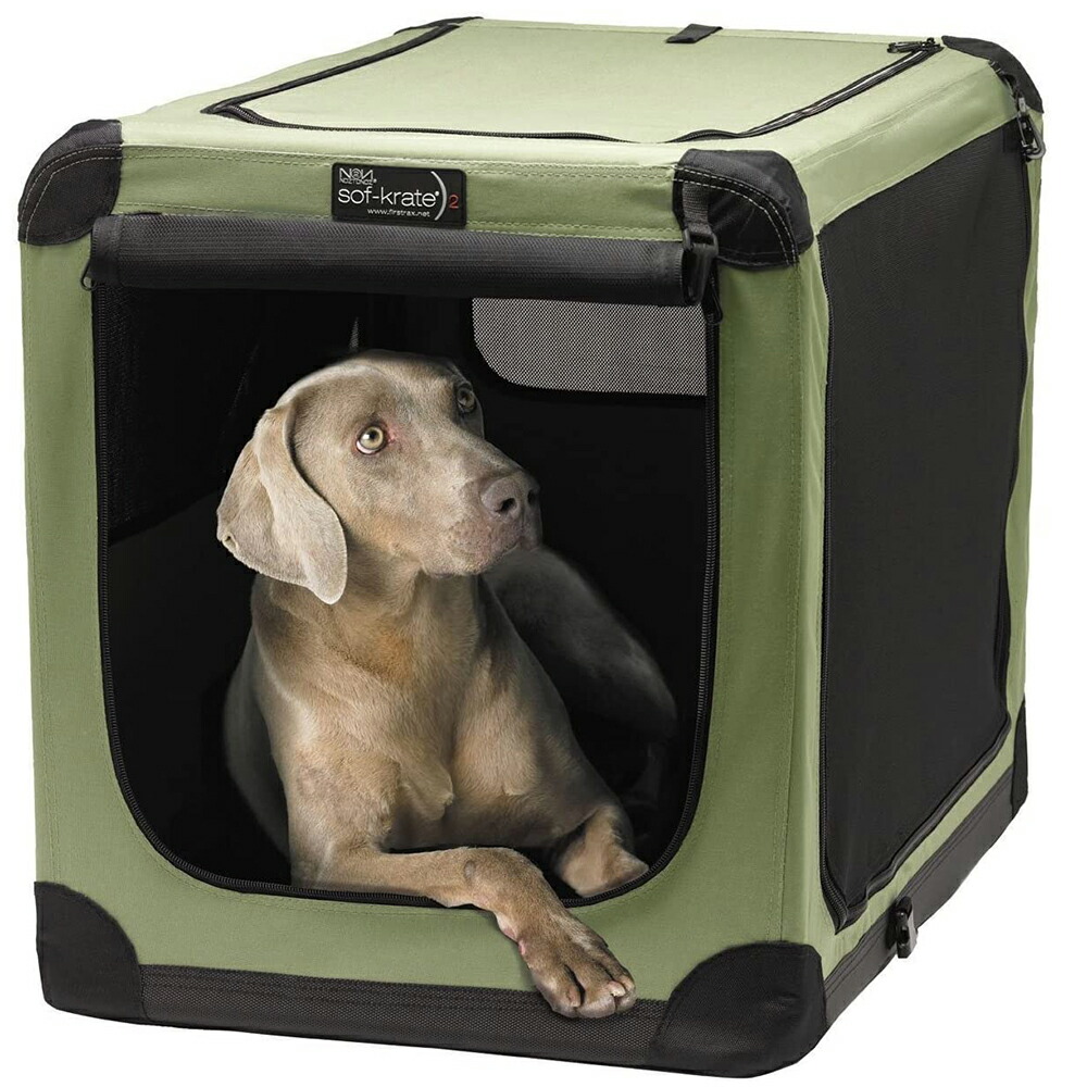 ソフクレート　ｎ２　ＸＬ　大型犬　キャリーバッグ　クレート（３１．８ｋｇまで）　アウトドア　防災　折りたたみ　１８０サイズ　関東当日便｜charm 3980 店 7,575円