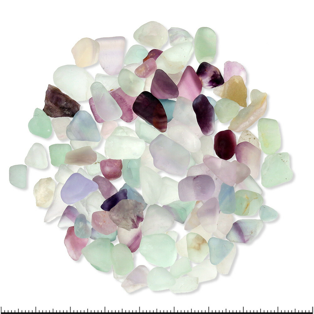 楽天市場】形状お任せ レインボーフローライト（蛍石） 100g 鉱物