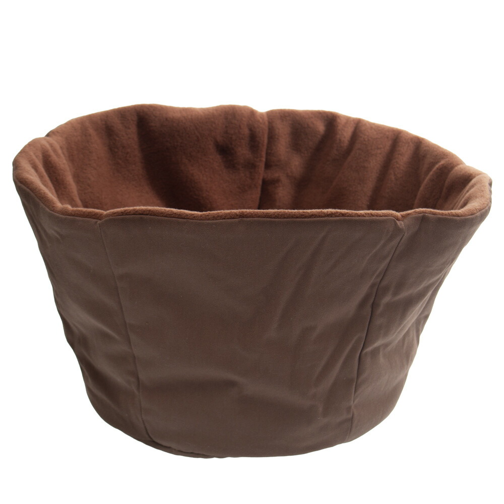 猫用　睡蓮鉢クッション　ブラウン　ハンドメイド　関東当日便 4,595円
