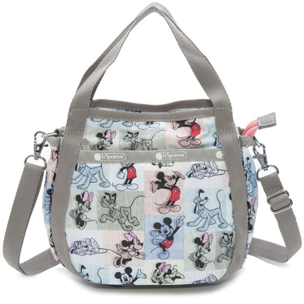 Lesportsac レスポートサック 8056 G786 レディース ハンドバッグ ショルダーバッグ ミッキーマウス ディズニーコラボ Small Jenni Mickey Patchwork Paigebird Com