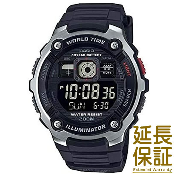 【BOXなし】CASIO カシオ 腕時計 海外モデル AE-2000W-1B メンズ レディース SPORTS GEAR スポーツギア チープカシオ チプカシ デジタル 男の子 女の子 キッズ 子供 防水 電池式 クォーツ