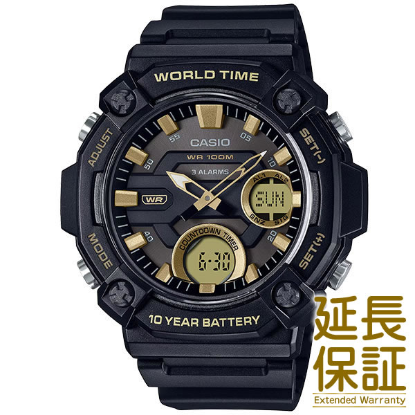 【BOXなし】CASIO カシオ 腕時計 海外モデル AEQ-120W-9A STANDARD スタンダード チープカシオ チプカシ アナデジ 男の子 キッズ 子供 防水 電池式 クオーツ