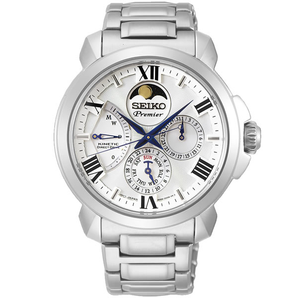 楽天市場 並行輸入品 海外seiko 海外セイコー 腕時計 Srx015p1 メンズ Premier プルミエ キネティック Change
