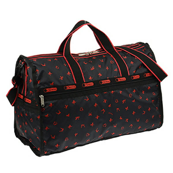 7185 D539 ショルダー付 Lesportsac ミニポーチ付き レスポートサック ボストンバッグ レディース ミニポーチ付きバッグ 小物 ブランド雑貨 送料無料 北海道 沖縄県 除く Lesportsac ボストンバッグ