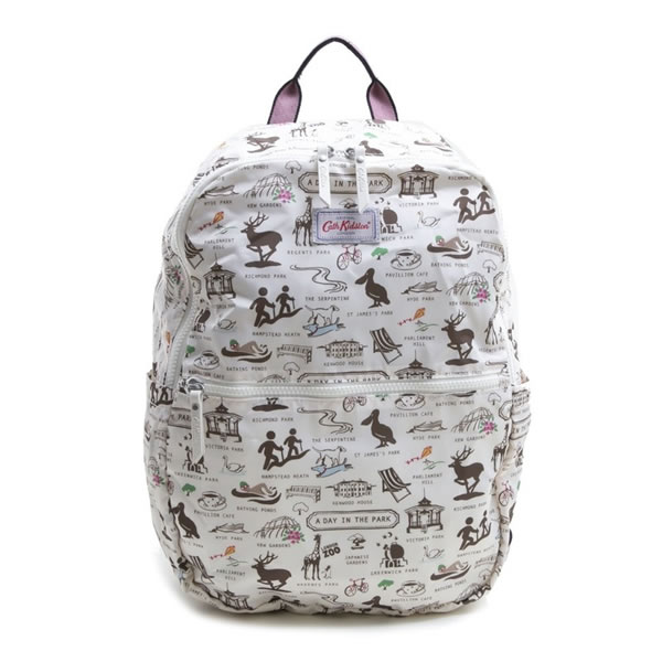 楽天市場 Cath Kidston キャスキッドソン Ca Noos レディース 折りたたみ式 リュックサック バックパック Foldaway Backpack Change