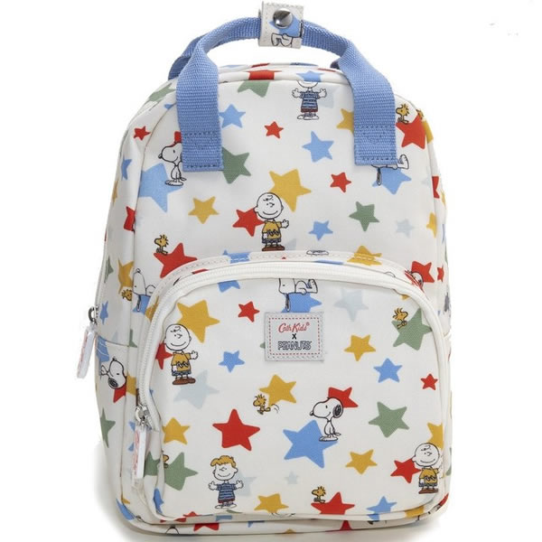 Cath Kidston キャスキッドソン キッズ 子供用 ミニリュックサック バックパック スヌーピーコラボ Snoopy Stars Kids Medium Backpack With Chest Strap Bouncesociety Com