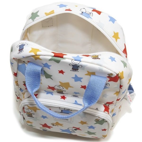 Cath Kidston キャスキッドソン キッズ 子供用 ミニリュックサック バックパック スヌーピーコラボ Snoopy Stars Kids Medium Backpack With Chest Strap Christine Coppin Com