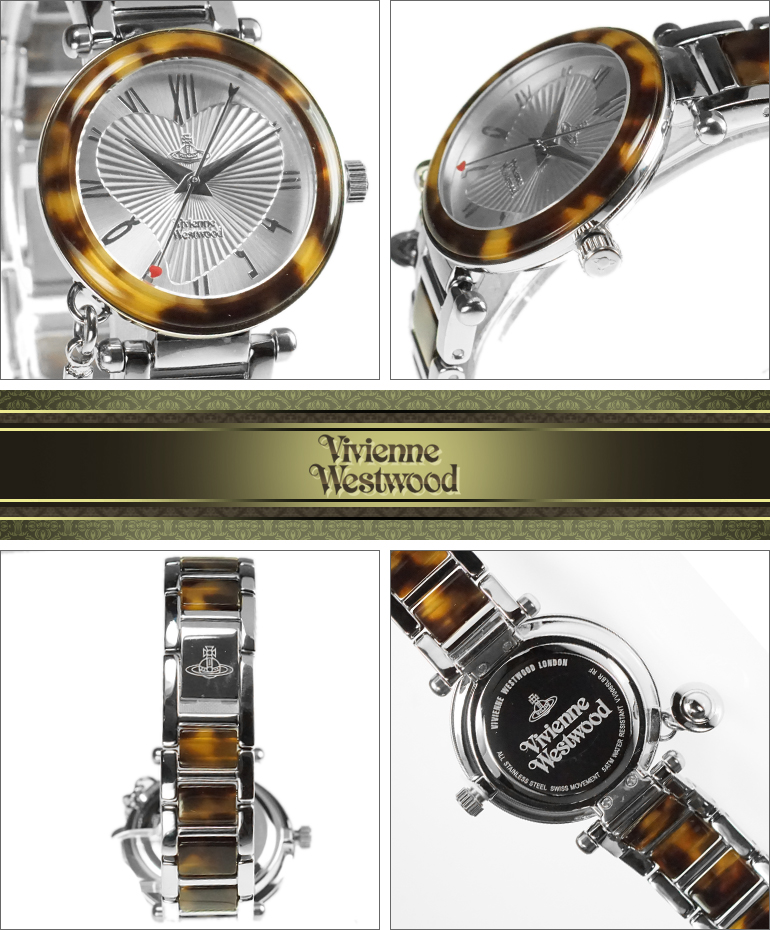【楽天市場】【並行輸入品】Vivienne Westwood ヴィヴィアンウエストウッド 腕時計 VV006SLBR レディース ORB