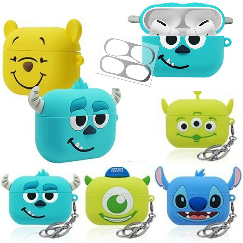 楽天市場 ディズニー Airpods Pro 専用 耐衝撃 シリコン ケース Air Podspro Proケース かわいい おしゃれ キャラクター カバー ソフト ソフトケース シリコンケース エアポッズ プロ エアポッズプロ エアポッズプロケース ブランド マイク サリー エイリアン プーさん