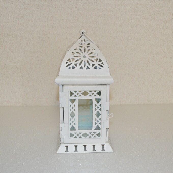 Candle Lantern Lighthouse White Holder Table Lamp