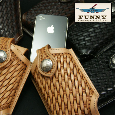 【FUNNY定め事取りまわし店】【iPhone12 miniにも相応う】【iPhone SE 5 5s 相応う】FUNNY/ファニー 革 持ちはこぶ電話を掛ける容れもの 移動性容れもの ≪L大きさ 提げ篭≫/スマートフォン/持ちはこぶ容れもの/本革/なめし革
