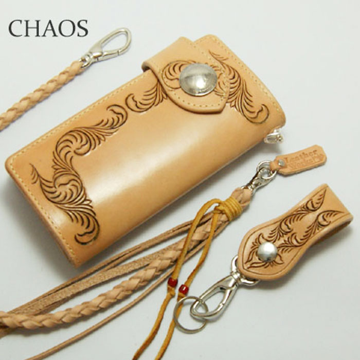 Chaos Accessory Carving Wallet Handmade North American Saddle Using Carving Wallet Handmade North American Saddle Using The Leather Works Chaos Original Book