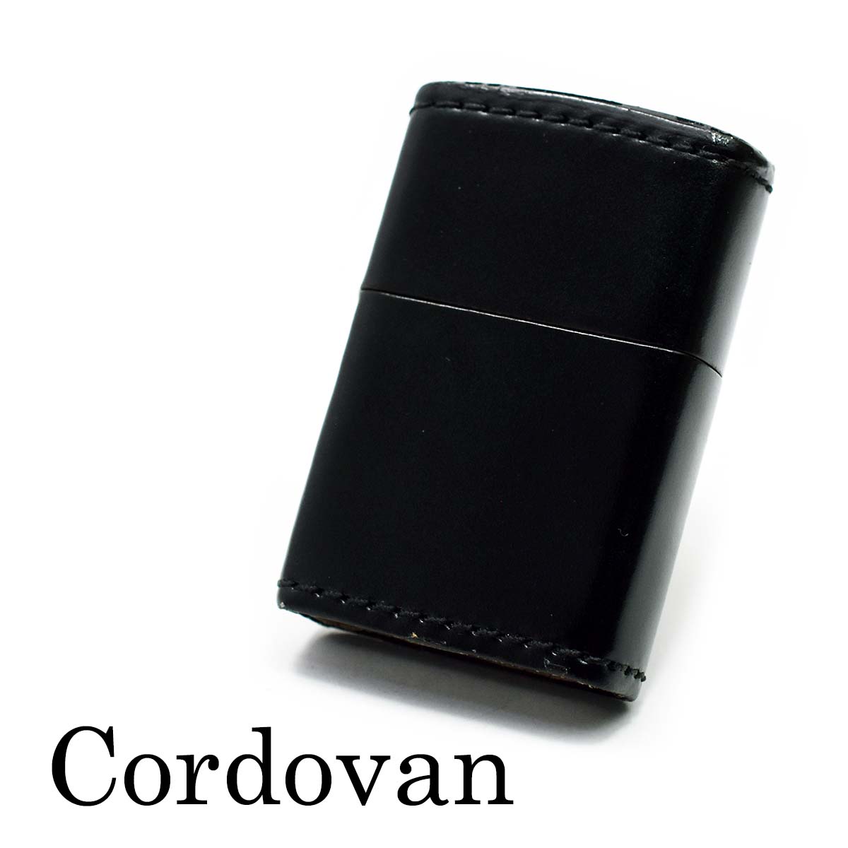 【ZIPPO正規取扱店】【数量限定カラー】革巻き ZIPPO オイルライター ジッポー 本革 レザー レーデルオガワ コードバン ブラックグリーン 喫煙具 ハンドメイド レザークラフト インサイドユニット 名入れ 無料