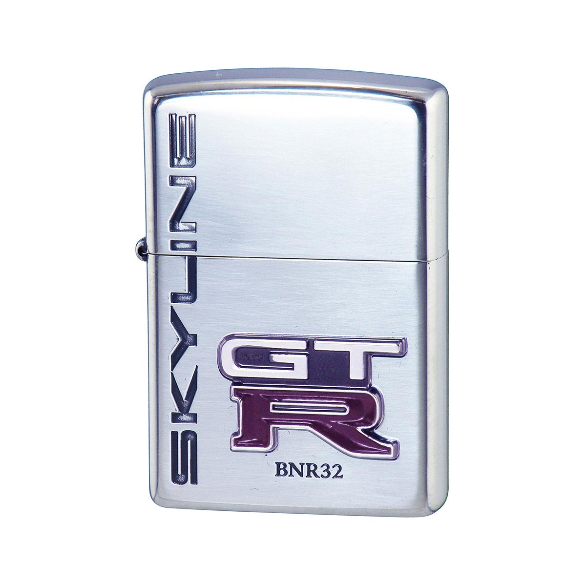 Corporation R32 Nissan スカイラインgt R伝説第二章の幕開け Motor Licensed ラッピング 売り切れ必至 Zippo クリスマス オイルライター Official Product ジッポー Gt R 3代目 正規取扱店 エンブレム シルバー Bnr32 Nissan Series スカイライン R32 誕生