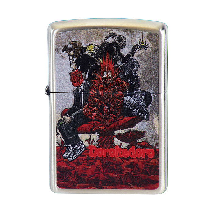 楽天市場 正規取扱店 あす楽対応 21年6月25日発売 Zippo ドロヘドロ グッズ 楽天 ジッポー オイルライター アニメ キャラクター 漫画 ドロヘドロ 煙ファミリー 両面加工 男性用 ギフト 誕生日プレゼント ラッピング クリスマス バレンタイン 送料無料