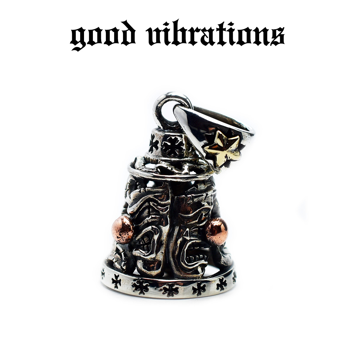 【good vibrations 定め事取りまわし店】【貨物輸送無料】グッドバイブレーションズ ツーフェイス スワロー ノーティカルスター アメリカントラディショナル タトゥー 呼びりん 引きつける シャンデリヤとっ始め しろがね色925 純銀