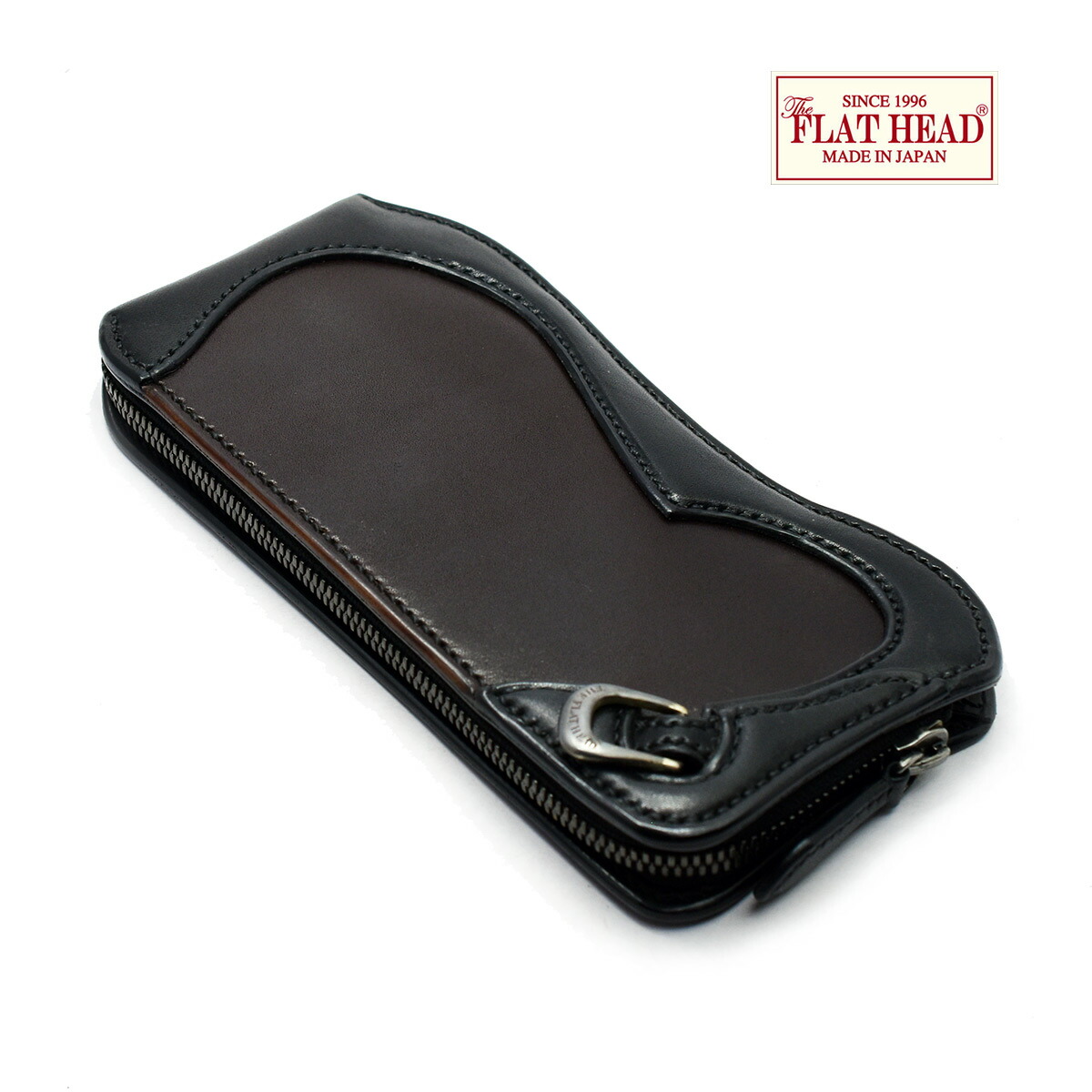 新品未使用　フラットヘッド　ミドルウォレット　コードバン　ブラック　馬革 楽天市場】【THE FLAT HEAD 正規取扱店】【小銭差し込み式】三