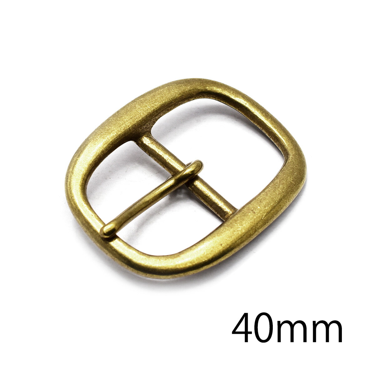 【ソ連製】真鍮製バックル 真鍮製 バックル No.113-15mm | ヌメ革と真鍮金具とレザー