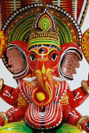 木製 ガネーシャ 形様 コブラ 据物 42cm インド 男神 派手 夢語を叶える 大人気 手作り Marchesoni Com Br