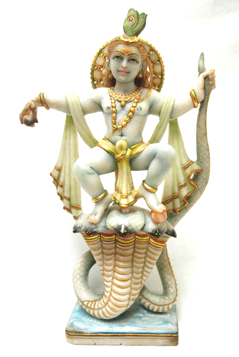 楽天市場 大理石神像 クリシュナ カーリヤ インド クリシュナ 瞑想 スピリチュアル 神像 高級 インド雑貨 カオス