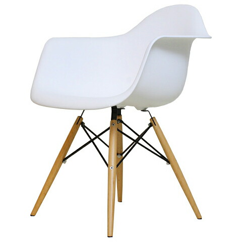 chaoscollection eames daw pp white アームシェルチェア shell chair