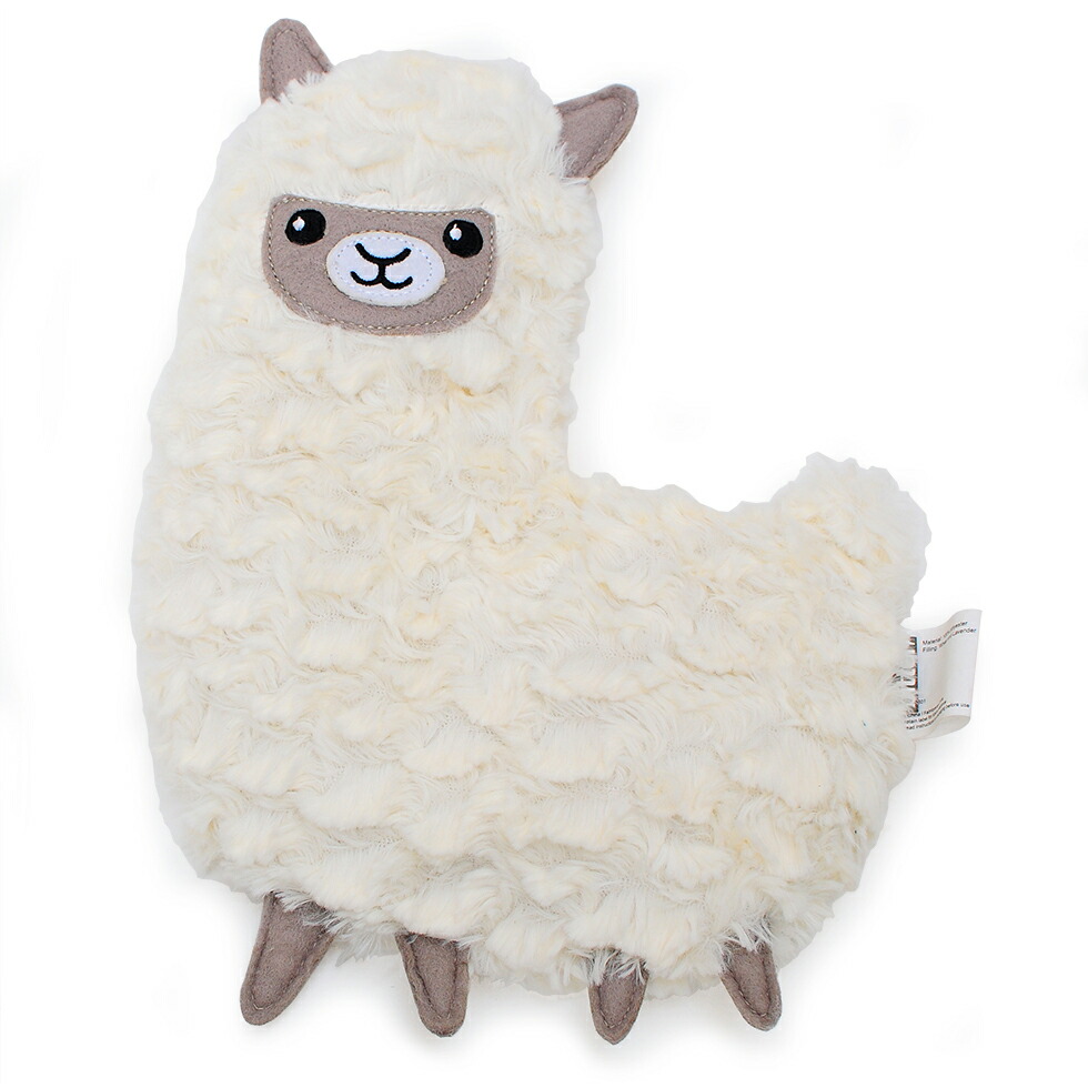 楽天市場 ハガブル カイロ レンジ ラマ アルパカ かわいい 電子レンジ カイロ ぬいぐるみ Huggable Bitten ビッテン Llama あったかグッズ イームズチェア