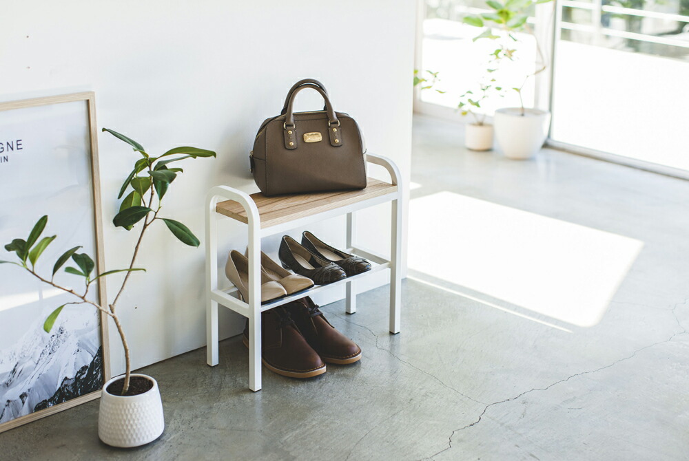 送料無料 楽天市場 シューズラック タワー おしゃれ ベンチ 玄関ベンチ スリム 玄関 荷物置き 省 スペース 山崎実業 Tower 北欧 シューズ ラック 靴 置き 2段 手荷物 スツール イームズチェア 在庫処分特価 Lace Org Br