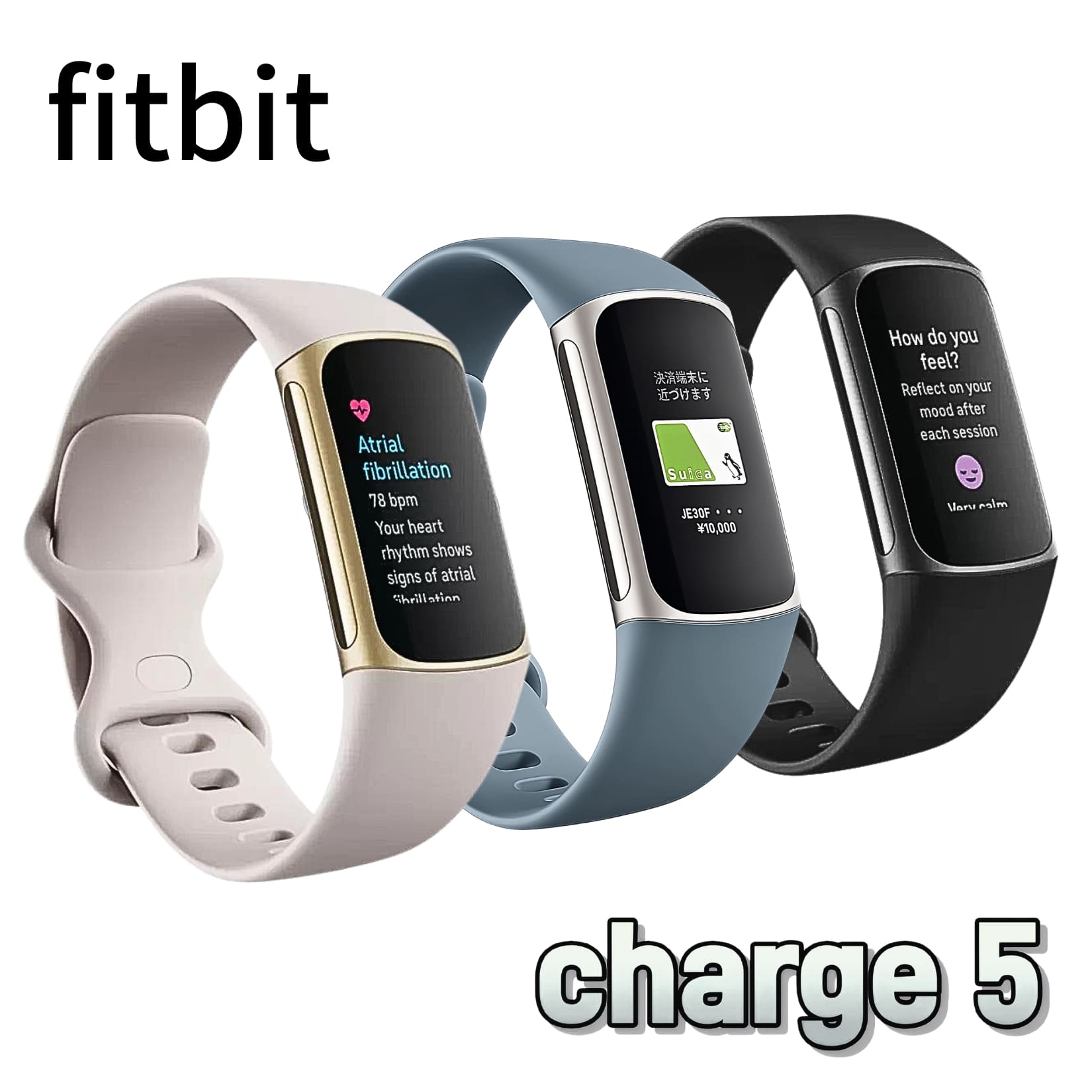 【中古】Fitbit Charge 5 スチールブルー/プラチナ 中古】Fitbit Fitbit Charge 5 スチールブルー/プラチナ