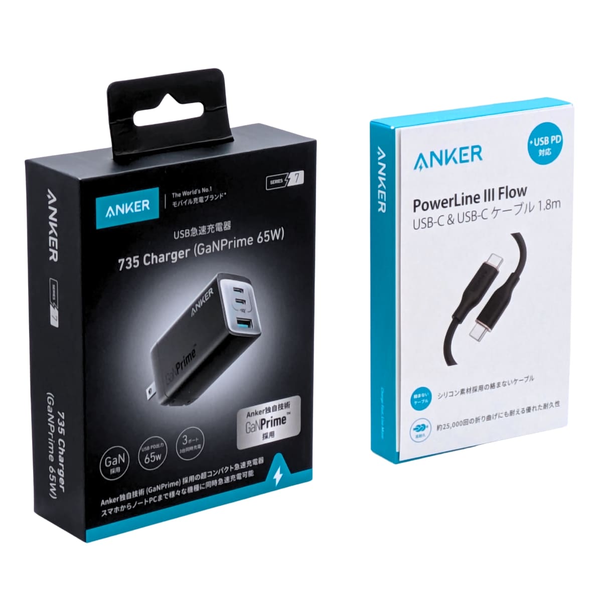 楽天市場】【送料無料】Anker チャージャー & ケーブルセット B2668N11
