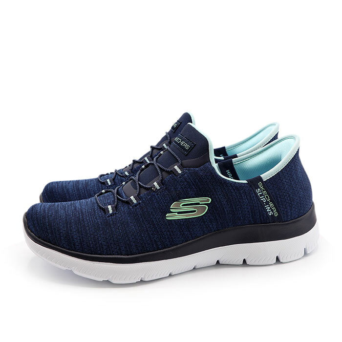 SKECHERS スケッチャーズ  レディース 心地よい 通学 通い スニーカー シューズ  スリップインズ サミッツ エブリデイ 仕掛ける 150264-NVAQ 米国海軍