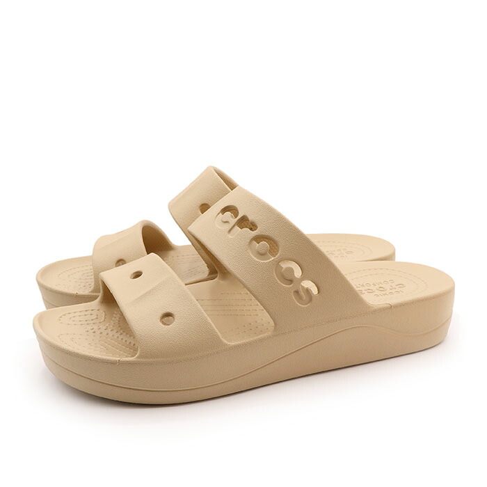 【楽天市場】crocs クロックス レディース 定番 カジュアル シャワー サンダル バヤ プラットフォーム サンダル 208188-212 ...