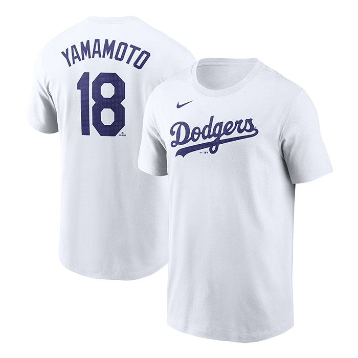 楽天市場】LA ドジャース・山本由伸 選手 ナイキ MLBオフィシャル 2024