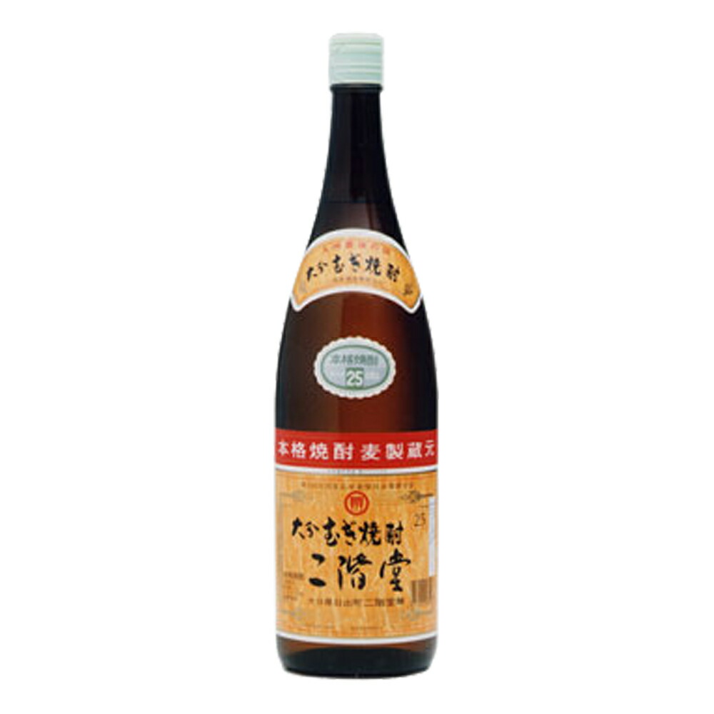楽天市場】【6本セット】 二階堂 1800ml 1.8L 一升瓶 25％ 麦