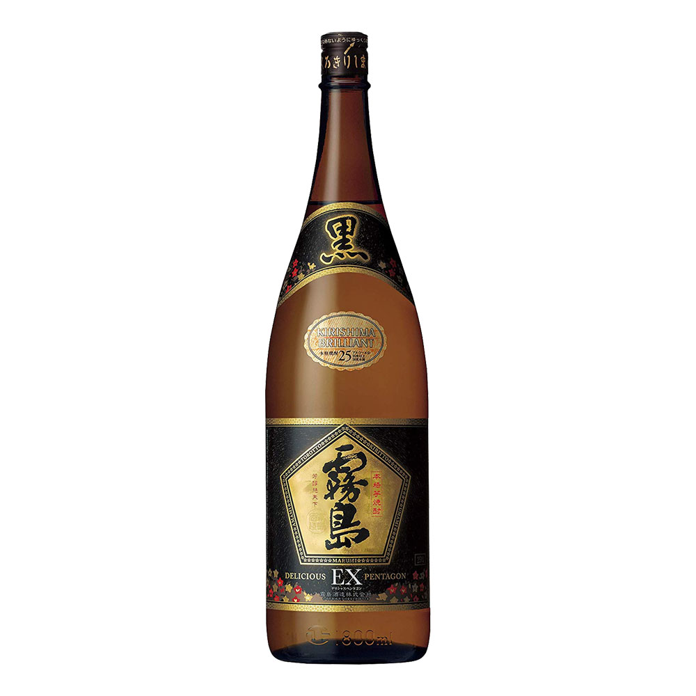 楽天市場】本格芋焼酎 黒霧島EX 1800ml 単品 6本セット／霧島酒造・お
