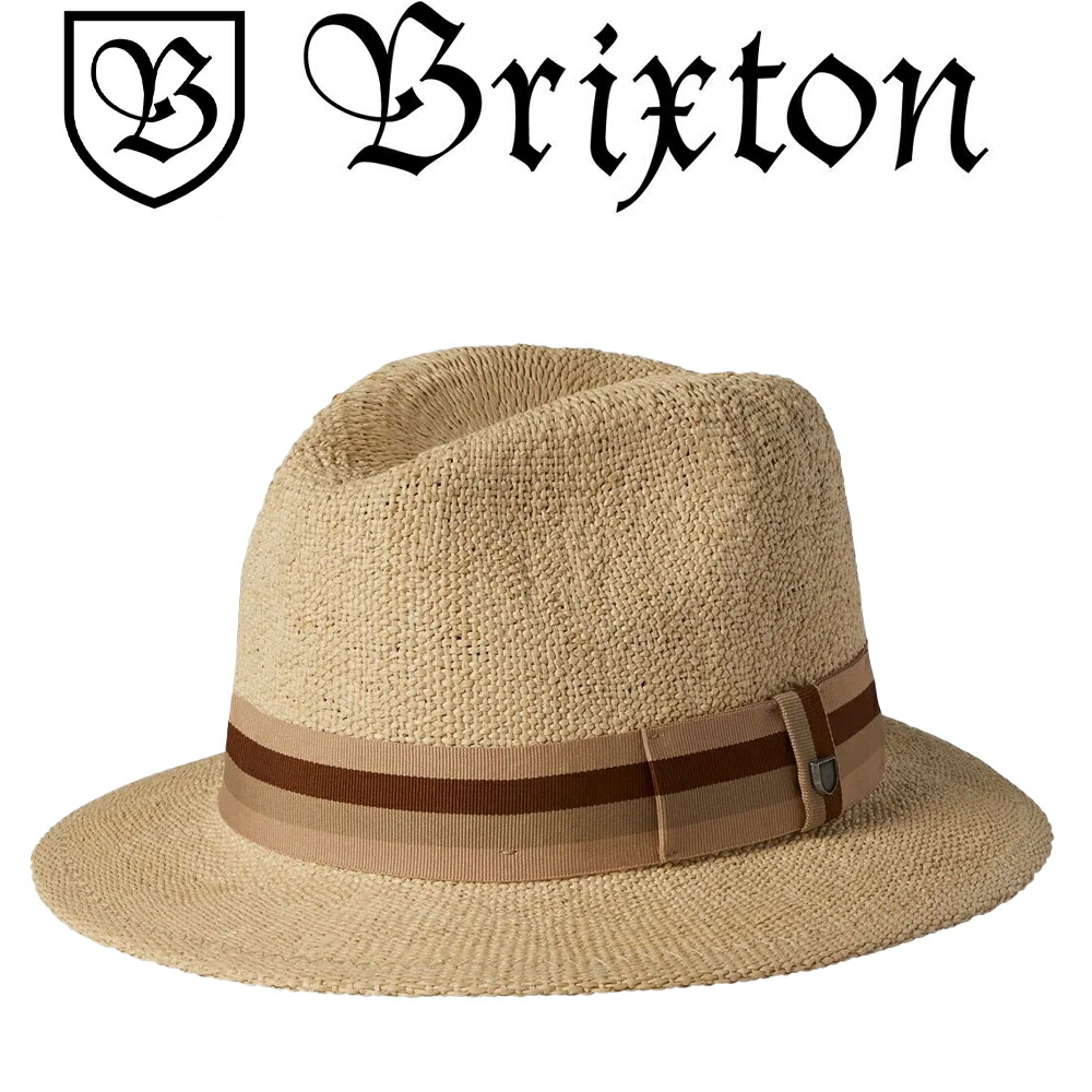 【BRIXTON】ブリクストン ウール ハット/ブラウン/L フェルトハット