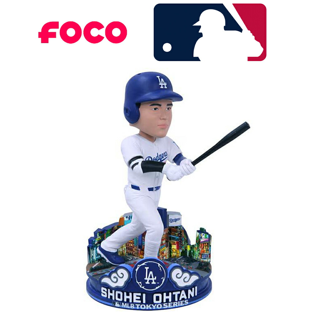 【世界限定2025体】Foco フォコ MLB Los Angeles Dodgers Shohei Ohtani Tokyo Series Bobble Head Figure 8インチ ロサンゼルス ドジャース 大谷翔平 野球 ボブルヘッド フィギュア 東京シリーズ|Chapman