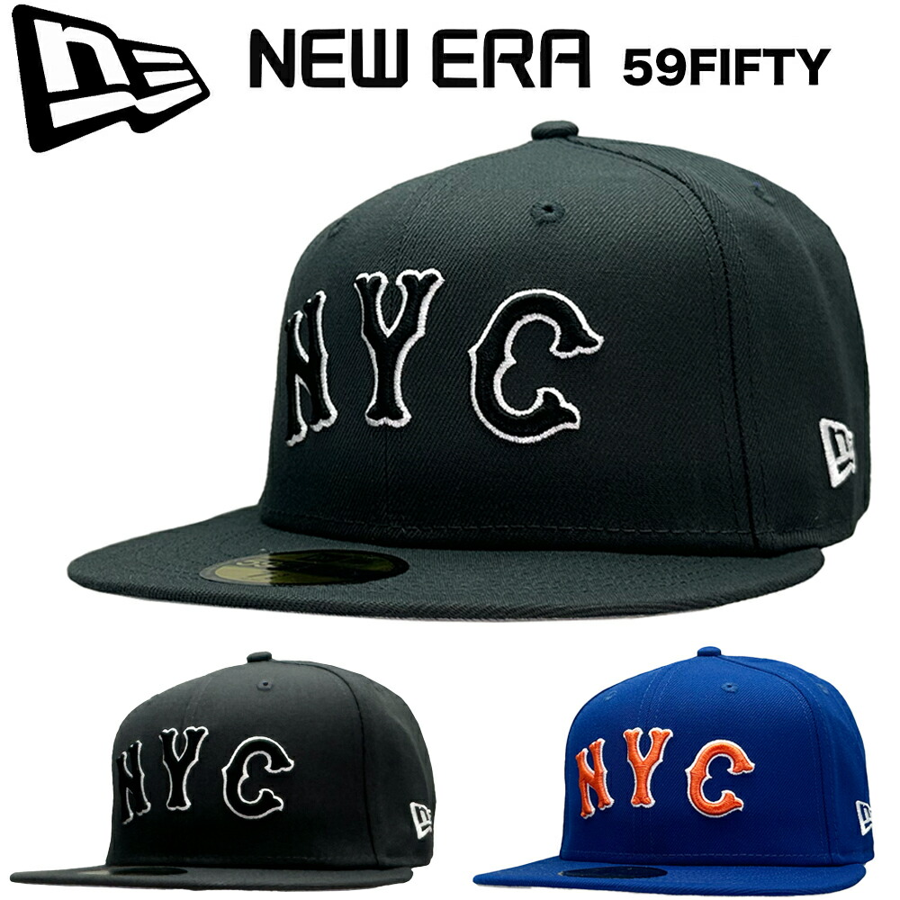 [Limited Sale] New Era 59Fifty Cap New York Mets New York Mets City Connect 5950 Baseball Cap MLB Major League Authentic Flat Visor Official Model Men's Women's