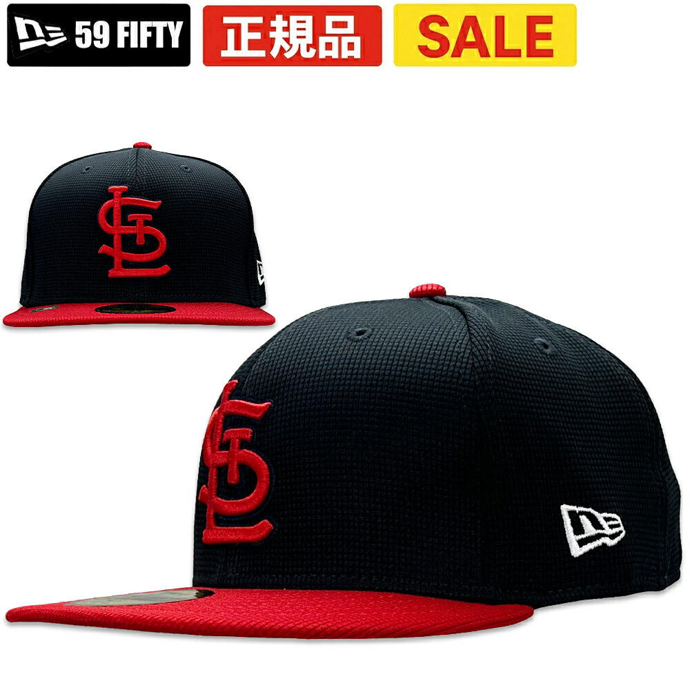 【限定セール】New Era ニューエラ 59FIFTY セントルイス・カージナルス fitted BP キャップ 帽子 メンズ レディース ユニセックス 刺繍ロゴ 本場MLB ストリート スケート 人気 おしゃれ ブランド 定番 正規品 USAモデル