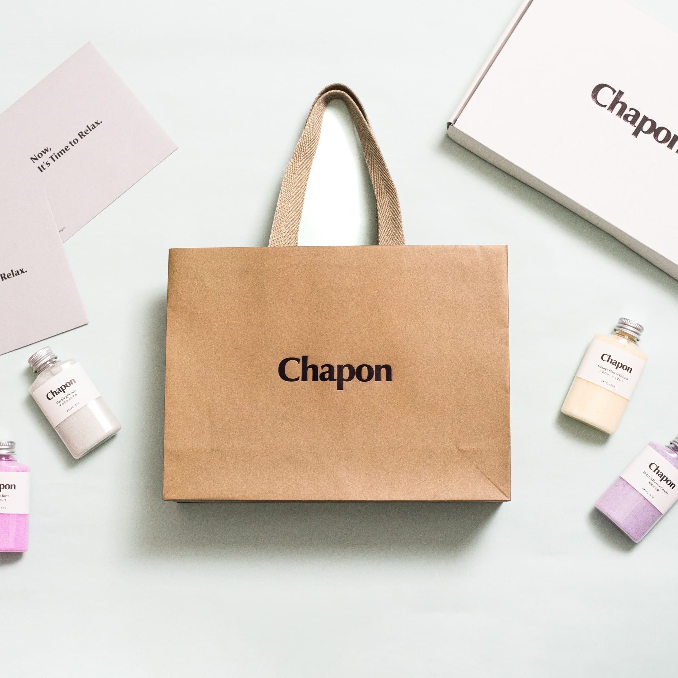 バスソルト 8袋 楽天市場】【Chapon専用手提げ袋】 Chapon バスソルト 入浴剤