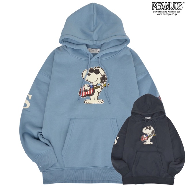 楽天市場】スヌーピー 裏起毛 プリント ZIP ジップ ファスナー